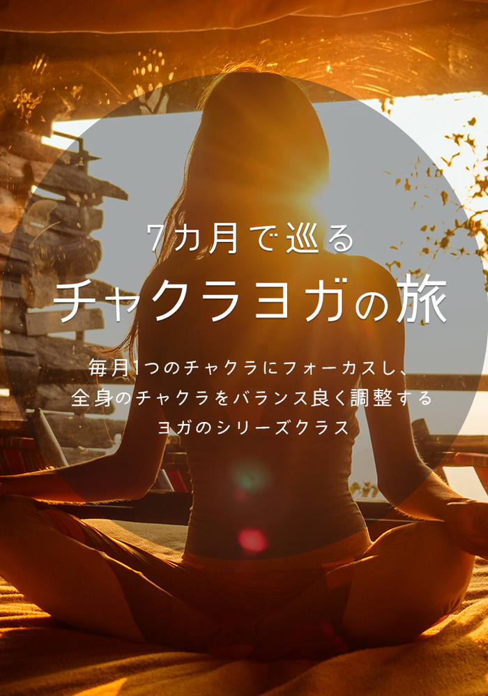 ＜2022/1/20開催クラス＞チャクラヨガの旅　ムーラーダーラ・チャクラ（骨盤底）