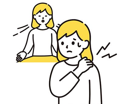 呼吸が肩こりや腰痛の原因に